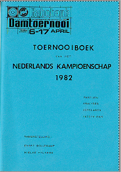 Toernooiboek Nederlands Kampioenschap 1982 - 0