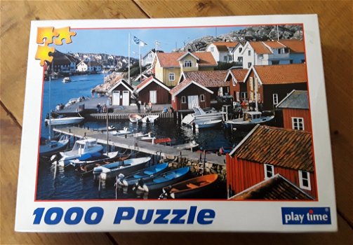 Puzzel / legpuzzel kyrkesund sweden / zweden / play time - 0
