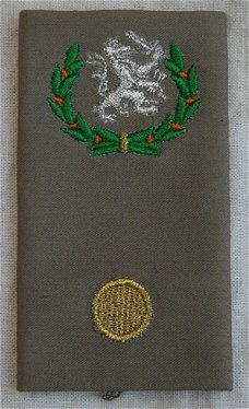 Rang Onderscheiding, Regenjas, Bataljons Adjudant, Koninklijke Landmacht, vanaf 2000.(Nr.1)