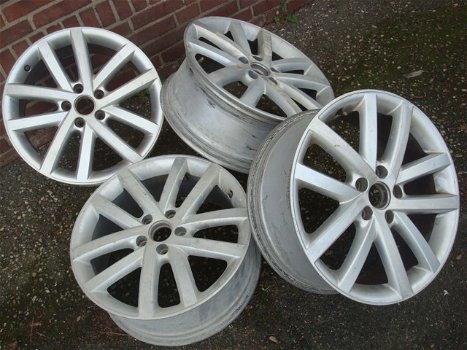 18”Inch Originele Highline Velgen Volkswagen Golf 6 7 5x112 - 5