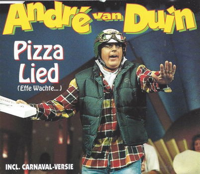 André van Duin – Pizza Lied /Effe Wachte... (4 Track CDSingle) - 0