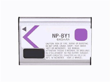 High-compatibility battery NP-BY1 for SONY Mini HDR-AZ1 HDR-AZ1vb HDR-AZ1vr - 0