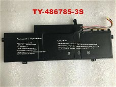 New battery TY-486785-3S 4850mAh/55.29Wh 11.4V for AEROBOOK PLUS 15.6