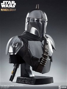 Sideshow Star Wars The Mandalorian Life-Size Bust The Mandalorian Din Djarin