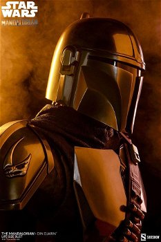 Sideshow Star Wars The Mandalorian Life-Size Bust The Mandalorian Din Djarin - 2