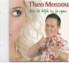 Theo Mossou - Als Ik Kijk In Je Ogen (2 Track CDSingle) Nieuw