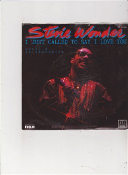 Single Stevie Wonder - I just called to say I love you - 0