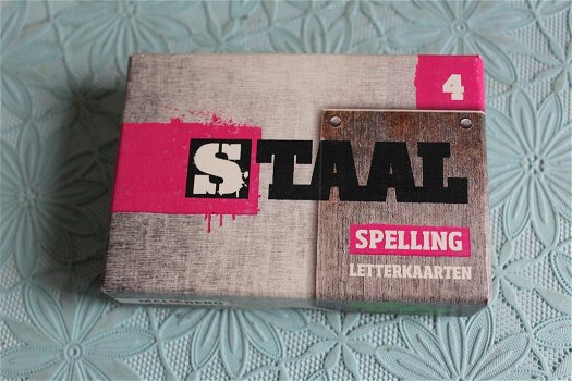 Staal 4 - spelling letterkaarten - 0