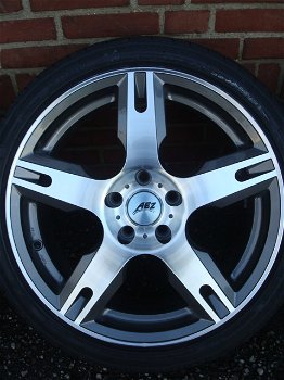 18''inch AEZ velgen en banden steek 5x112 - 0