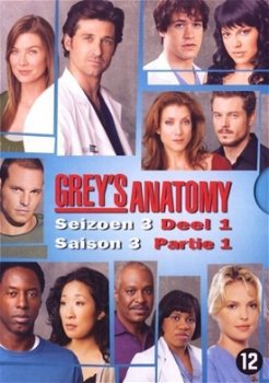 3DVD Grey's Anatomy Seizoen 3 (Deel 1) Aflevering 1 t/m 12 - 0