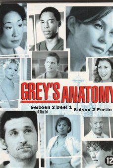 4DVD Grey's Anatomy - Seizoen 2 (deel 1)Aflevering 1 t/m 14