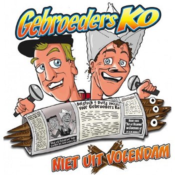Gebroeders Ko - Niet Uit Volendam (3 Track CDSingle) Nieuw - 0
