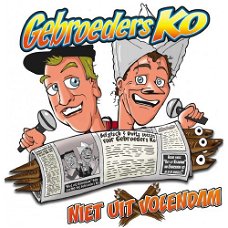 Gebroeders Ko - Niet Uit Volendam (3 Track CDSingle) Nieuw