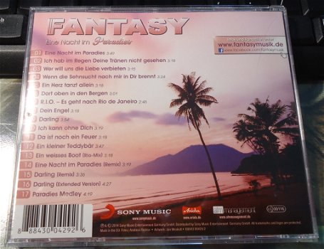 Te koop de originele CD Eine Nacht In Paradies van Fantasy. - 5