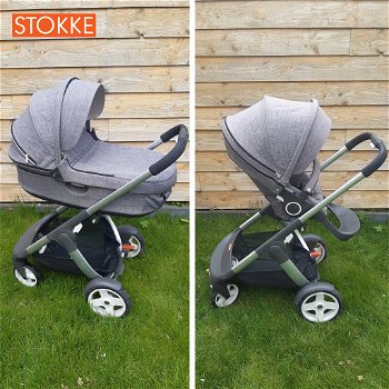 Nette, complete Stokke Kinderwagen en Buggy met accessoires - 0