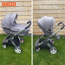 Nette, complete Stokke Kinderwagen en Buggy met accessoires