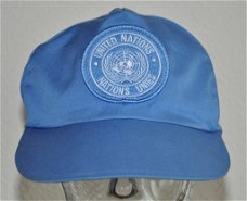 Cap blauw United Nations UN NU VN