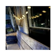 Terras verlichting buiten Zonne energie LED 30 bol