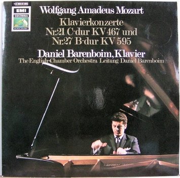 LP - Mozart - Daniël Barenboim, piano - 0