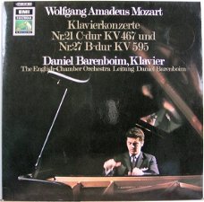 LP - Mozart - Daniël Barenboim, piano