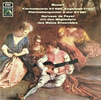 LP - MOZART Klarinettentrio - Klarinettenquintet - 0