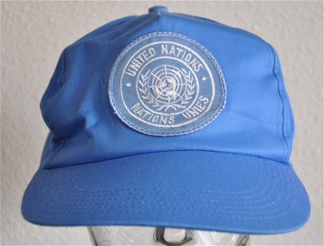 Cap blauw United Nations VN UN VN - 0