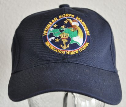 Cap Veteraan Korps Mariniers Ned. Nieuw Guinea - 0