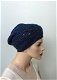 zomer beanie donker jeansblauw - 0 - Thumbnail