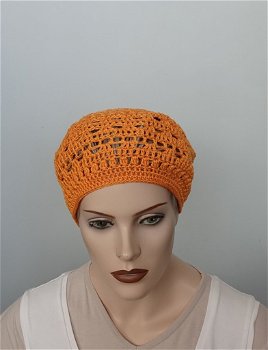 zomer beanie orange - 2