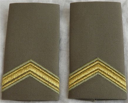 Rang Onderscheiding, Regenjas, Sergeant, Koninklijke Landmacht, vanaf 2000.(Nr.1) - 0