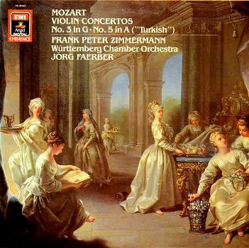 LP - Mozart - Frank Peter Zimmermann, viool - 0