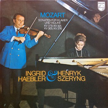 LP - Mozart - Ingrid Haebler, piano - Henryk Szeryng, viool - 0