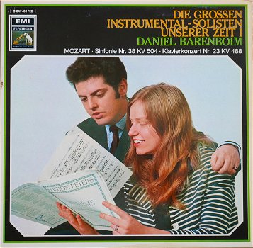 LP - Mozart - Daniel Barnboim, klavier - 0