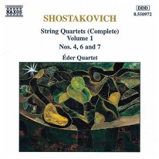 Éder Quartet - Shostakovich – String Quartets (Complete) Volume 1 Nos. 4, 6 And 7 (CD)