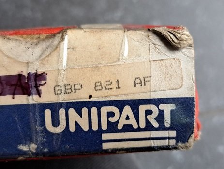 Unipart GBP821AF Peugeot 406 605 607 Remblokken - 1