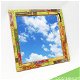 JISK Spiegel van gerecycled hout 80 x 80 x 3,8 cm - 0 - Thumbnail