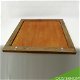JISK Spiegel van gerecycled hout 80 x 80 x 3,8 cm - 7 - Thumbnail