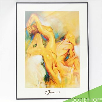 Jaoni - Body Heat - 1948 - Reproductie in alu lijst + glas - 61 x 81 cm - 1