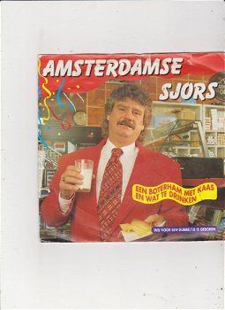 Single Amsterdamse Sjors-Een boterham met kaas en wat te drinken - 0