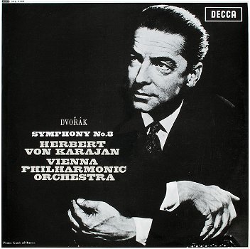 LP - DVORAK - Symphony No.8 - Herbert von Karajan - 0