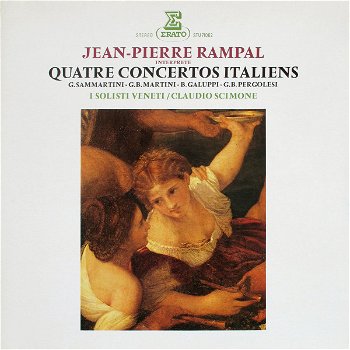 LP - Jean Pierre Rampal - Quatre Concertos Italiens - 0