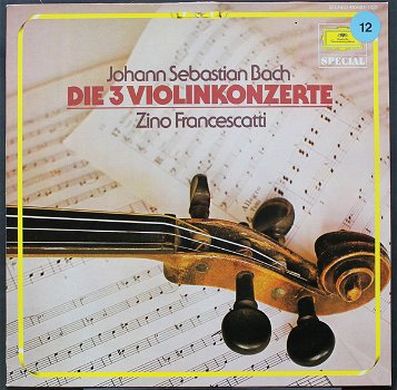LP - BACH - Zino Francescatti - 0