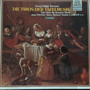 LP - Telemann - Die Trios Der Tafelmusik - 0