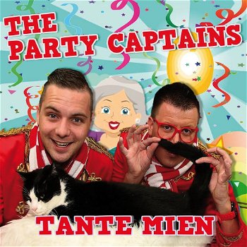 The Party Captains - Tante Mien (2 Track CDSingle) Nieuw - 0
