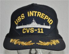 Cap US Navy USS Intrepid CVS-11