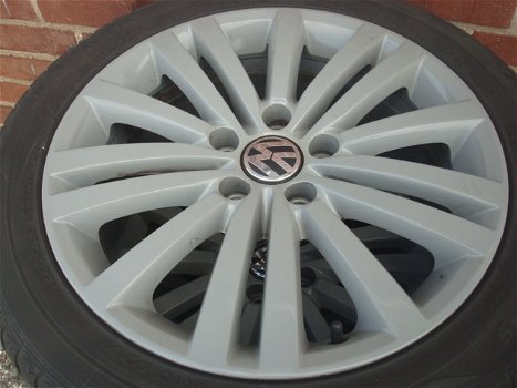 17’’Inch Originele VW R32 Velgen en Banden Hankook 5x112 - 7