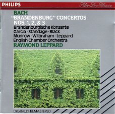 CD - BACH - Brandenburg concertos 1, 2, 3 - Raymond Leppard