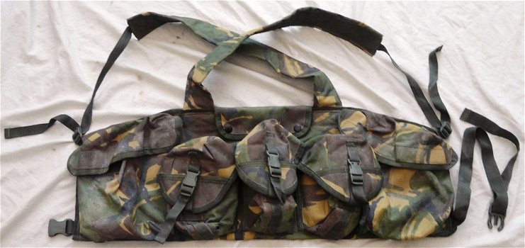 Chest Rig / Draagsysteem, Gevechts, DPM camouflage, UK, jaren'90.(Nr.1) - 0