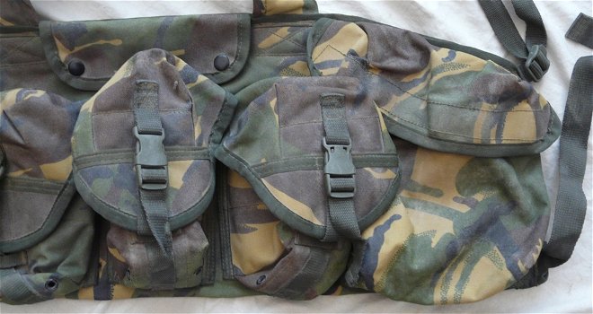 Chest Rig / Draagsysteem, Gevechts, DPM camouflage, UK, jaren'90.(Nr.1) - 3