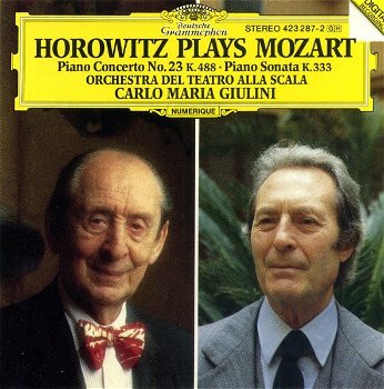 CD - Mozart - Horowitz, piano - Carlo Giulini - 0
